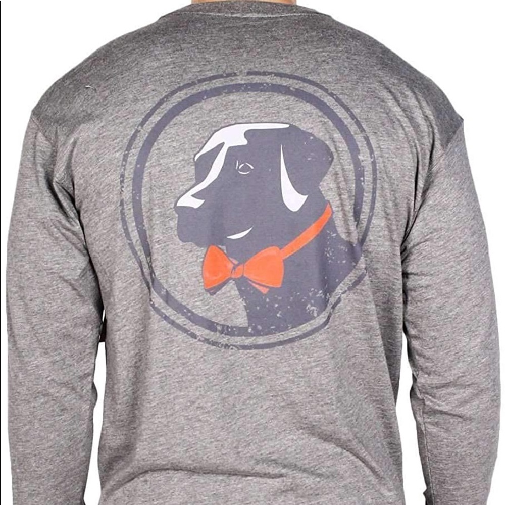 Super Soft Southern Proper Long Sleeve Grey Tee